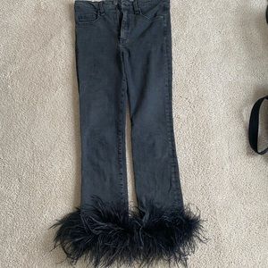 Veronica Beard Keerena Feather Jeans